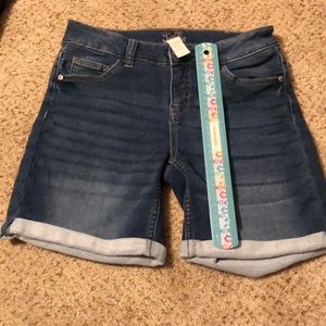 Justice shorts size 16